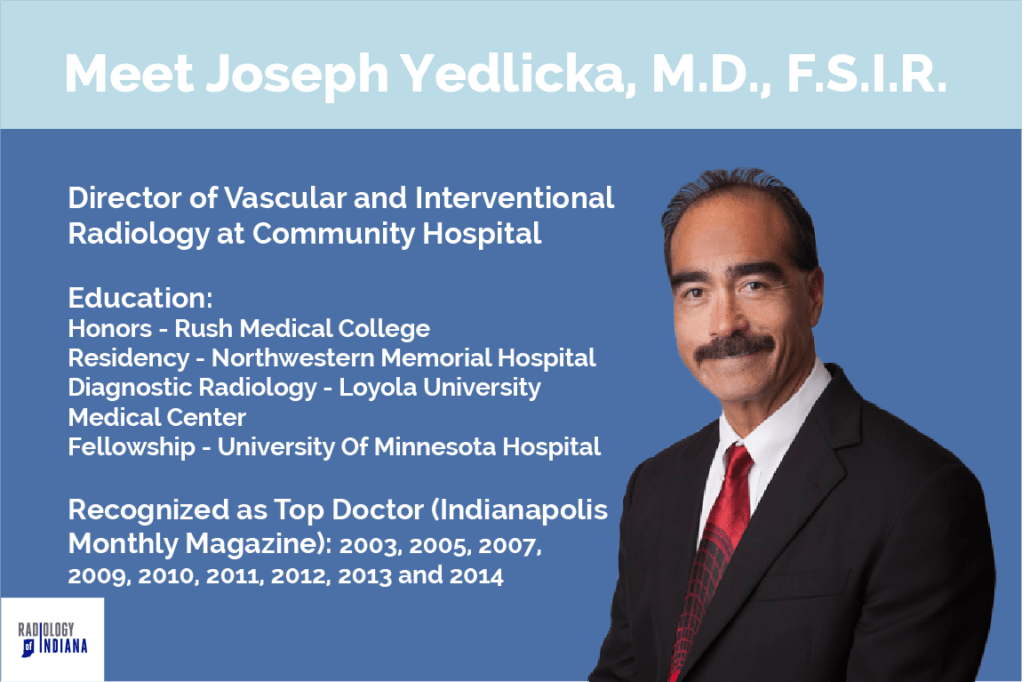 Meet Dr. Joseph Yedlicka! Radiology of Indiana