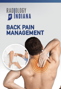 treatment for back pain radiology brochure