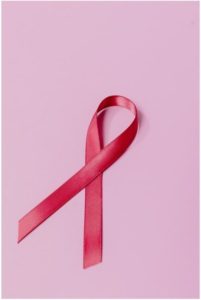 Breast Cancer Awareness Pink ribbon.