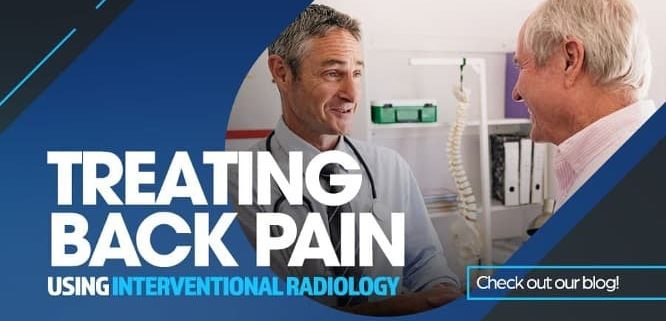 Treating back pain using interventional radiology!