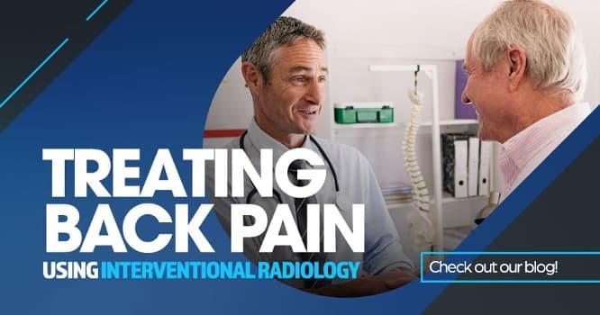 Treating back pain using interventional radiology!